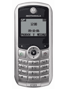 Best available price of Motorola C123 in Philippines