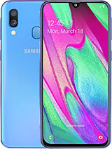 Best available price of Samsung Galaxy A40 in Philippines